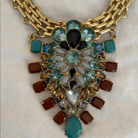 Jewel Statement Necklace - Picture 3 of 3
